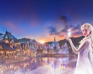 la nuova World of Frozen, World of Frozen al parco Disney Adventure World