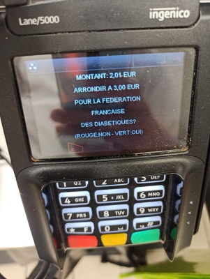 POS francesi: mancia o donazione nascosta