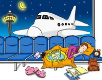 dormire in aeroporto a Parigi