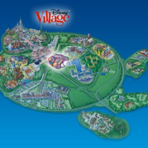 Disney Village, area con negozi, ristoranti accanto a Disneyland Paris