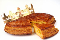 La GALETTE DES ROIS, la torta tradizionale per l' Epifania in Francia...
