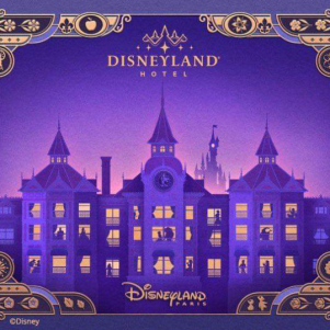 il Disneyland Hotel a Disneyland Paris...
