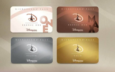 disneyland pass bronze one, bronze max, silver, gold, abbonamento annuale a Disneyland Paris