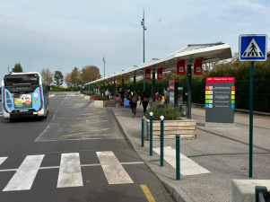 gare bus chessy nord terminal navette Hotel Disney