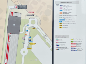gare bus chessy sud terminal navette magical shuttle noctilien Hotel Disney