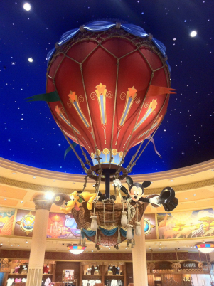 negozio world of disney disneyland paris
