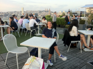 terrazza au printemps parigi