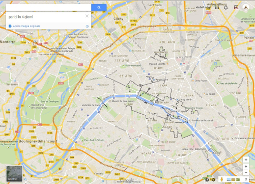 parigi in 4 giorni itinerario con mappa di infoparigi.it