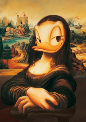 La gioconda paperina