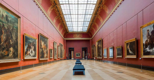 sale rosse Louvre