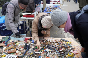mercato delle pulci a Parigi porte de Vanves