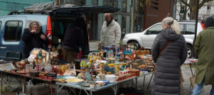 mercato delle pulci a Parigi porte de Vanves