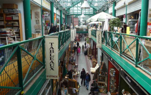 mercato delle pulci a Parigi st-Ouen