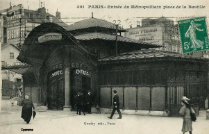 metro guimard bastille