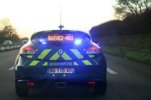 parigi in auto police autovelox