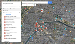 selfie con la torre Eiffel luoghi