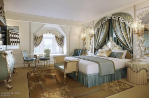 suite principesca la bella e la bestia del disneyland Hotel Disneyland paris