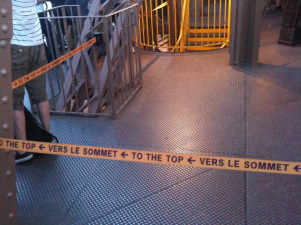 secondo piano torre eiffel