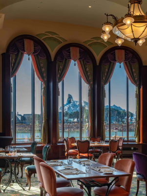 vista dal ristorante The Regal View Restaurant