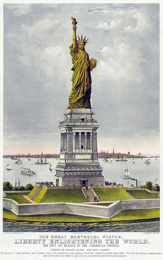 statua libertà new york