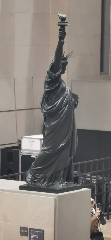 statua libertà al museo orsay
