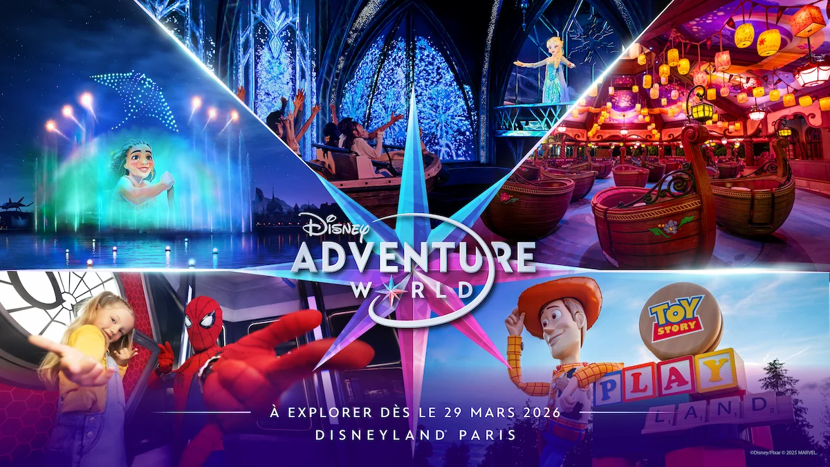 video area World of Frozen, Arendelle, al parco Disney Adventure World a Disneyland Paris
