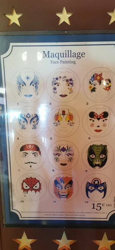 truccabimbi a disneyland paris