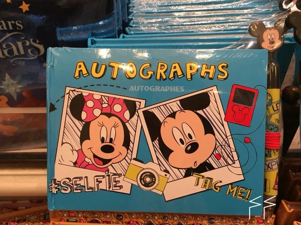 carnet autografi disneyland paris