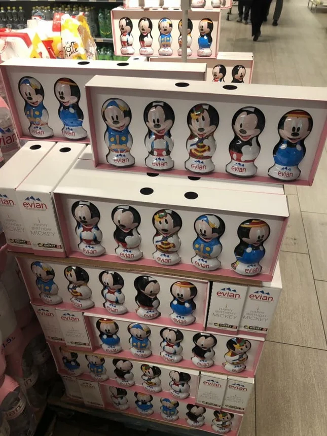 bottiglietta acqua disney