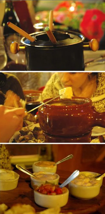 fondue savoyarde o fondue bourguignonne