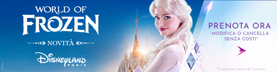 world of Frozen a Disneyland Paris