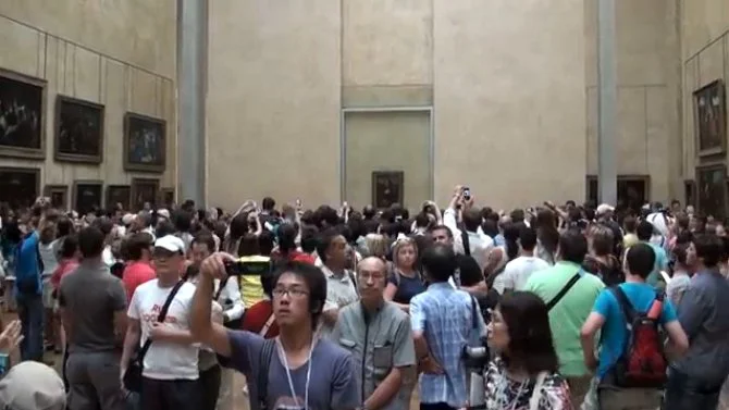 vedere la Gioconda al Louvre è un' esperienza deludente?
