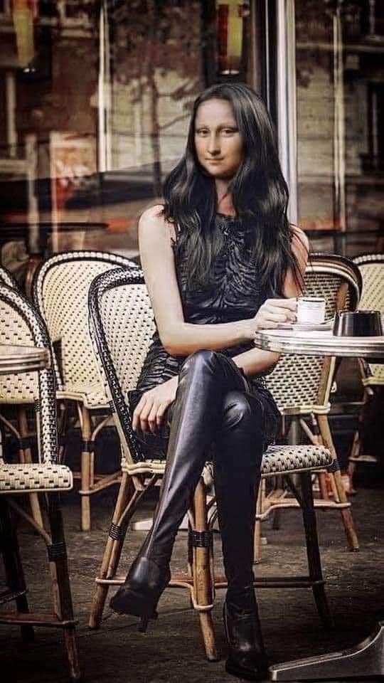 La gioconda al cafè