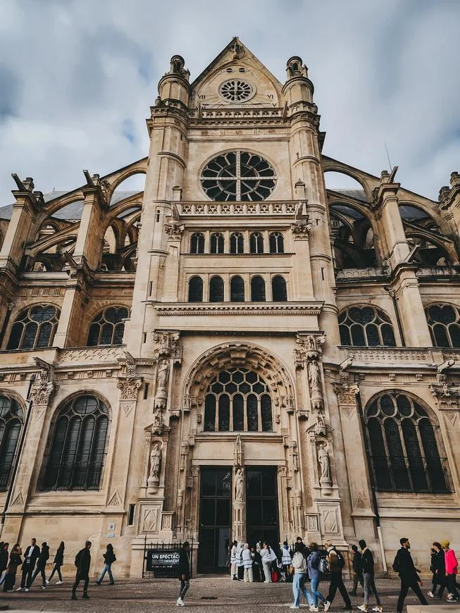chiesa sant Eustache, Parigi, les Halles