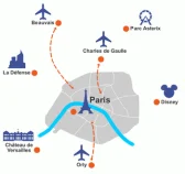 da aeroporto ROISSY Charles de Gaulle (CDG) a Parigi: le possibilit&agrave;