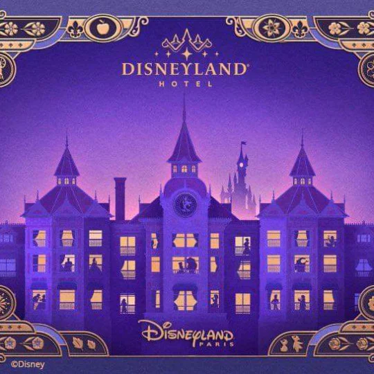 il Disneyland Hotel a Disneyland Paris...