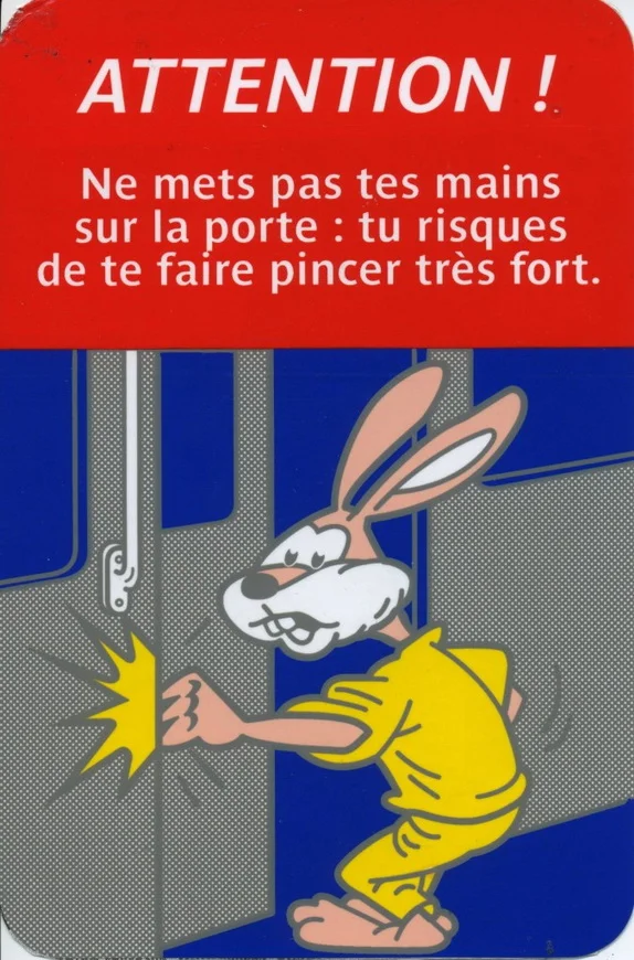 Serge, cogniglio, lapin metropolitana di Parigi