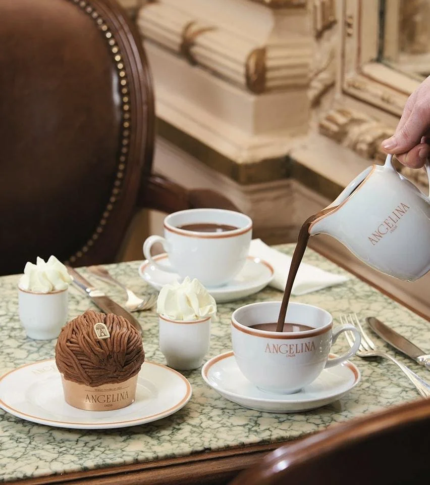 cioccolata calda da Angelina