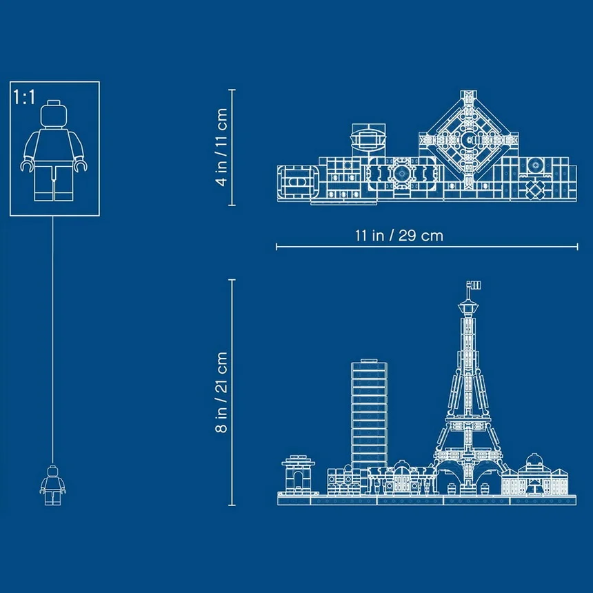 LEGO Architecture Parigi - 21044