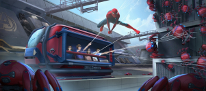 Spider-man W.e.b. Adventure disneyland paris 2022