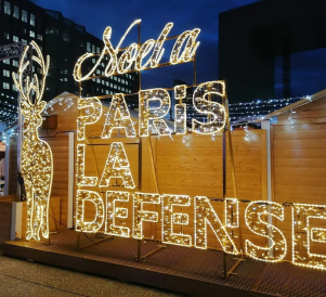 mercatino Natale 2025 a Parigi La Defènse