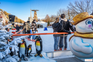 Natale 2025 a Parigi giardini Tuileries luna park