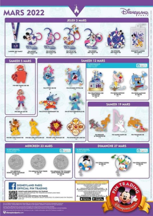 30 anni disneyland paris pins