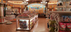 Boardwalk Candy Palace negozio caramelle a Disneyland Paris