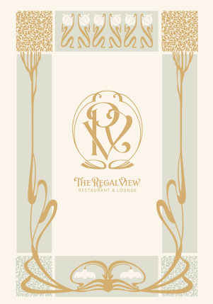 il menu del The Regal View Restaurant & Lounge