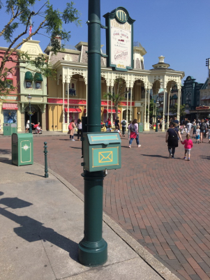 timbro postale dinseyland paris