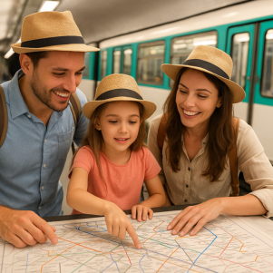 come si usa la metropolitana di Parigi, o il RER: GUIDA dettagliata...