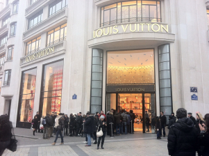 luis vuitton champs elysees parigi