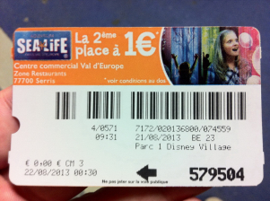 parcheggio disneyland parigi