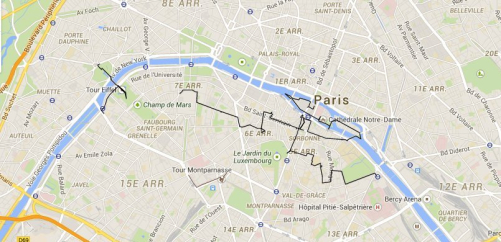 itinerario alla scoperta della riva sinistra della Senna, Parigi rive gauche, la "Parigi antica"
